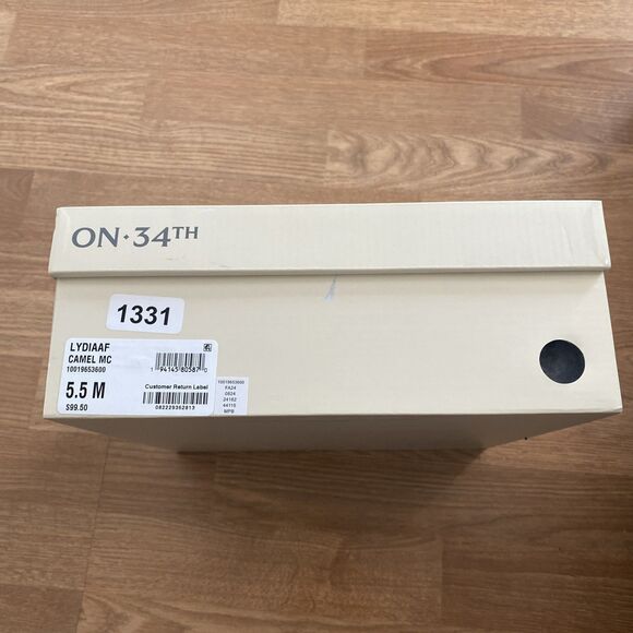 On 34th Womens Lydiaa Pointed-Toe block Heel Booties Black Size 5.5M New - Picture 3 of 16